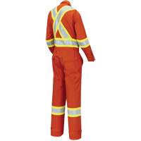 7702W FR-Tech&reg; Women's FR/Arc-Rated Coveralls, Size X-Small, High Visibility Orange, 10 cal/cm² EastCoast Offshore Supplies