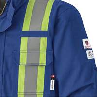 5523 Flame-Resistant Safety Parka, Small, Royal Blue, 58 cal/cm² EastCoast Offshore Supplies