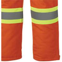 5534A Flame-Resistant Quilted Safety Overalls, Small, Orange EastCoast Offshore Supplies