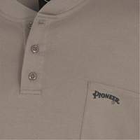 331 FR Interlock Henley Shirt, Small, Beige EastCoast Offshore Supplies