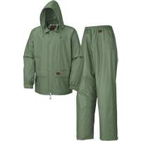 583 V&ecirc;tements imperm&eacute;ables, Polyester/PVC, Petit, Vert EastCoast Offshore Supplies