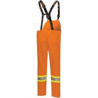 5882 FR/Arc-Rated Waterproof Safety Bib Pants, X-Small, High Visibility Orange EastCoast Offshore Supplies