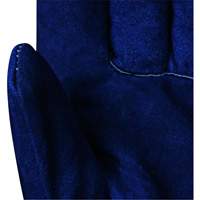 630 Gants d'appareilleur isol&eacute;s bleus, Taille unique, Paume en Cuir de vache refendu, Doublure en Boa EastCoast Offshore Supplies