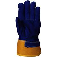 655 Gants d'appareilleur isol&eacute;s, Taille unique, Paume en Cuir de vache refendu, Doublure en Boa EastCoast Offshore Supplies