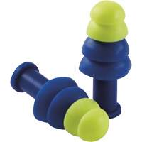 Bouchons doreille coniques r&eacute;utilisables, Sans cordon, Vrac - Boîte, 27 dB NRR, Taille unique EastCoast Offshore Supplies
