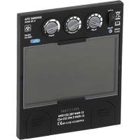 Filtre dobscurcissement automatique large &agrave; intensit&eacute; variable Advantage Plus, 5-1/4" la x 4-1/2" h Champ de vision, Pour utilisation avec S26200 EastCoast Offshore Supplies