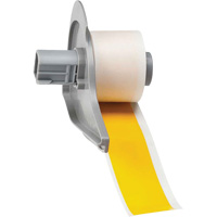 All-Weather Permanent Adhesive Label Tape, Vinyl, Yellow, 1" Width EastCoast Offshore Supplies