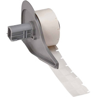 Self-Laminating Wrap-Around Wire & Cable Labels, Vinyl, 0.5" L x 0.75" H, White EastCoast Offshore Supplies
