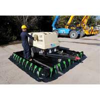 Berme Ultra-Containment Berm, Capacit&eacute; 179 gal. US, 4' la x 6' lo x 12" h, Paroi &agrave; piquets EastCoast Offshore Supplies