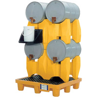 Syst&egrave;me de confinement Ultra-Drum sans drain pour 4 barils, 53" lo x 53" la x 77,8" ha, 3000 gal. US Capacit&eacute; EastCoast Offshore Supplies