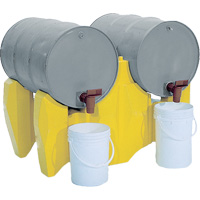 Support pour 2 barils &agrave; lhorizontale, 46,5" lo x 30" la x 31" ha EastCoast Offshore Supplies