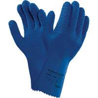 Alphatec&reg; 62-401 Gloves, Size 7, 12.6" L, Rubber Latex, Cotton Inner Lining EastCoast Offshore Supplies
