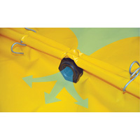 Ultra-Spill Deck flexible, &agrave; vessie, 4 barils, Capacit&eacute; de d&eacute;versement 110 gal. US, 51" x 48" x 5" EastCoast Offshore Supplies