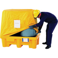 2-Drum Spill Pallet Pullover Cover EastCoast Offshore Supplies