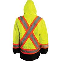 7-in-1 Jacket, Polyester, High Visibility Orange, Small EastCoast Offshore Supplies