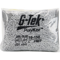 Gants r&eacute;sistants aux coupures G-Tek en tricot sans couture, Taille T-petit, Calibre 13, Rev&ecirc;tement Polyur&eacute;thane, Enveloppe en PolyKor, ASTM ANSI niveau A2/EN 388 niveau B EastCoast Offshore Supplies