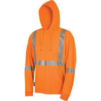 6964 Bird's-Eye Safety Hoodie, Small, High Visibility Orange EastCoast Offshore Supplies