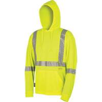 6965 Bird's-Eye Safety Hoodie, Small, High Visibility Lime-Yellow EastCoast Offshore Supplies