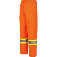 5627W Pantalon &agrave; bavette imperm&eacute;able pour femmes, Polyester/Polyur&eacute;thane, T-petit, Orange haute visibilit&eacute; EastCoast Offshore Supplies