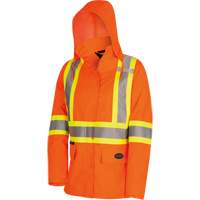 5626W The Rock Women's 300D  Quilted Safety Parka, Polyester/Polyurethane, High Visibility Orange, X-Small EastCoast Offshore Supplies