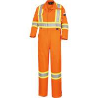 5551T Flame-Gard&reg; FR/Arc-Rated Coverall, Size 40 (Tall), High Visibility Orange, 9.1 cal/cm² EastCoast Offshore Supplies