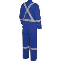 7709A "The Rock" FR-Tech&reg; High Visibility FR/Arc Rated Coveralls, Size 36, Royal Blue, 10 cal/cm² EastCoast Offshore Supplies
