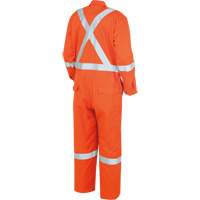7708A "The Rock" FR-Tech&reg; High Visibility FR/Arc Rated Coveralls, Size 36, High Visibility Orange, 10 cal/cm² EastCoast Offshore Supplies