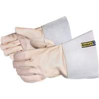 Gants pour soudeur avec coutures externes en Kevlar, Cuir de vache refendu, Taille 7 EastCoast Offshore Supplies