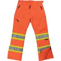 Pantalon de s&eacute;curit&eacute; isolant et extensible pour femmes, Polyester, T-petit, Orange haute visibilit&eacute; EastCoast Offshore Supplies