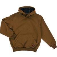Water Repellent Fleece Pullover Hoodie, Men's, Small, Brown EastCoast Offshore Supplies
