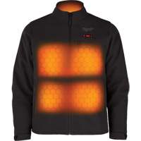 M12 Heated Toughshell Jacket with Battery, Men's, Small, Black EastCoast Offshore Supplies