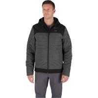 M12 Heated Quietshell Jacket with Battery, Men's, Small, Grey EastCoast Offshore Supplies