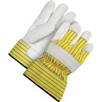 Lined Fitter's Gloves with Safety Cuff, 2X-Large, Grain Cowhide Palm, Acrylic-Pile Inner Lining EastCoast Offshore Supplies
