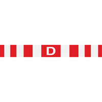 Canadian 'D' Load Heavy Haul Sign, Wood, 96" W x 12" H EastCoast Offshore Supplies