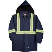 Premium Duck Parka with Reflective Material, Navy Blue, Small EastCoast Offshore Supplies