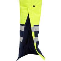 Salopette pour le froid extr&ecirc;me Bisley, Polyester, Petit, Jaune lime haute visibilit&eacute; EastCoast Offshore Supplies