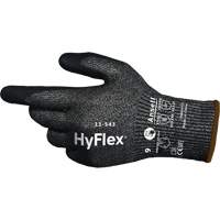 HyFlex&reg; 11-543 Cut Resistant Gloves, Size 6, 13 Gauge, Nitrile Coated, Nylon/Stainless Steel/HPPE/Spandex Shell, ASTM ANSI Level A7/EN 388 Level F EastCoast Offshore Supplies