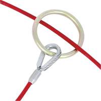 AS-21110-4 4' Cable Anchor with O-Ring Ends, Sling, Permanent Use EastCoast Offshore Supplies