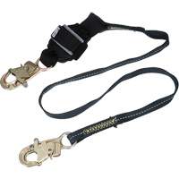 Arc Flash Web Shock-Absorbing Lanyard, 6', Snap Hook Center, Snap Hook Leg Ends, Kevlar&reg; EastCoast Offshore Supplies