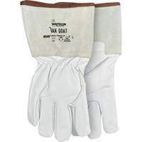Gants r&eacute;sistant &agrave; la coupe et &agrave; l'arc &eacute;lectrique Van Goat 549, Taille Moyen, Enveloppe en Cutshield/Para-aramide/Polyester/Acier inoxydable/Ch&egrave;vre, ASTM ANSI niveau A6/EN 388 niveau F EastCoast Offshore Supplies