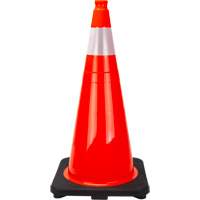 Premium Traffic Cone, 28", Orange, 4" Reflective Collar(s) EastCoast Offshore Supplies