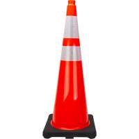 Premium Traffic Cone, 36", Orange, 4" & 6" Reflective Collar(s) EastCoast Offshore Supplies