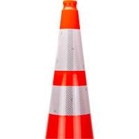 Premium Traffic Cone, 36", Orange, 4" & 6" Reflective Collar(s) EastCoast Offshore Supplies