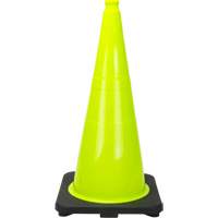 Premium Traffic Cone, 28", Lime Green EastCoast Offshore Supplies