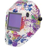 VIKING 3350 Creative Spark Welding Helmet, 3.74" L x 3.34" W View Area, 5 - 13 Shade Range EastCoast Offshore Supplies