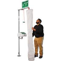 Safety Shower Test Kit with Bucket & Shower Sock EastCoast Offshore Supplies
