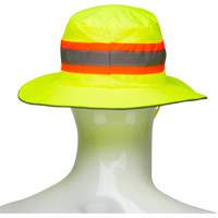 Chapeau de p&ecirc;cheur &agrave; refroidissement par &eacute;vaporation, Lime haute visibilit&eacute; EastCoast Offshore Supplies