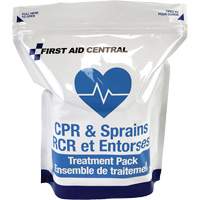 9-Piece CPR & Sprains Refill Pack for Emergency Response First Aid Kit EastCoast Offshore Supplies