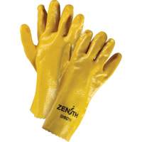 Gants &agrave; fini rugueux et r&eacute;sistants aux produits chimiques, Taille 9, 12" lo, PVC, Doublure en Interlock, 47-mil EastCoast Offshore Supplies