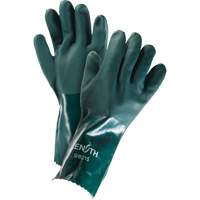 Gants verts &agrave; double enduit, 14" lo, PVC, Doublure en Jersey de coton, 70 mils EastCoast Offshore Supplies